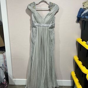 Silver Prom Dress